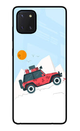 Mountain Trail Beast Samsung Note 10 Lite Glass Case